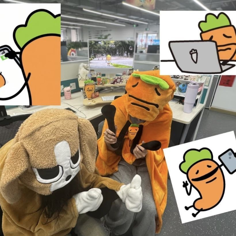 Pledas su gobtuvu, pomponai, didelis tinklo raštas, poliesteris, animacinio stiliaus