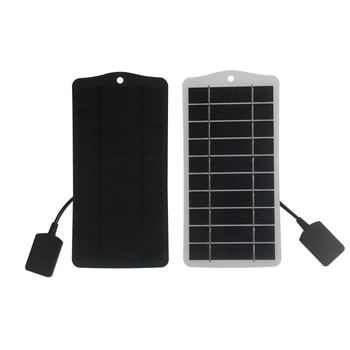 Încărcător panou solar pentru iPhone – 2.5W, ieșire 5V, tensiune la circuit deschis 5.5V, curent de scurtcircuit 0.5A, CE certificat