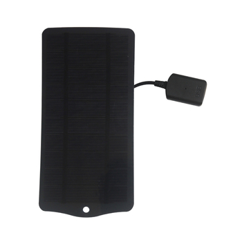 Încărcător panou solar pentru iPhone – 2.5W, ieșire 5V, tensiune la circuit deschis 5.5V, curent de scurtcircuit 0.5A, CE certificat