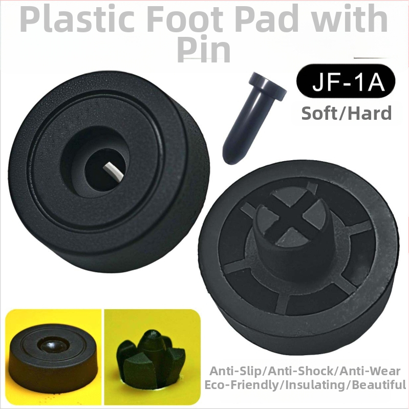 Latch-Tip Podložak za Stopalo, Plastična Šasija Pad, Mekane Gumene Podloge Za Stroj — Protuklizno, Otporno na Udarce, Izolirano, Plug-In