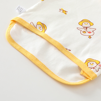 Naujagimio medvilnės viršus, unisex, apvalus kaklas, švelnus audinio apdorojimas, pavasario-rudenų sezonas