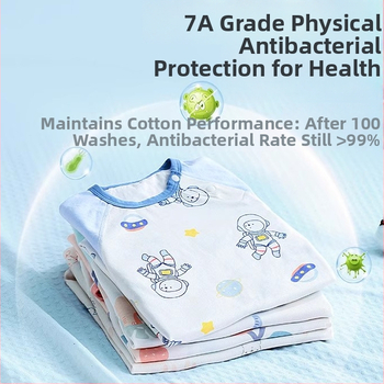 Lyocell kūdikio miego maišelis su kojų atskyrimu – vasara 2025, antibakterinis, animacinis raštas