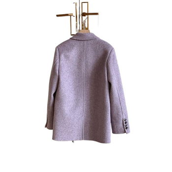 Chenille pletený kabát pre ženy, voľný strih, krátka dĺžka, raglánové rukávy, sako golier