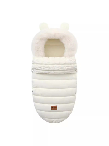 Miegmaišis kūdikiams vežimėlyje – aploksnės stilius, žiema, užpildas poliesterio medvilnė, įdėklas poliesterio pluoštas, pastovi temperatūra