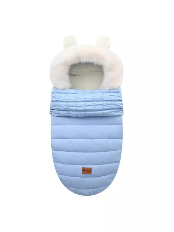 Miegmaišis kūdikiams vežimėlyje – aploksnės stilius, žiema, užpildas poliesterio medvilnė, įdėklas poliesterio pluoštas, pastovi temperatūra