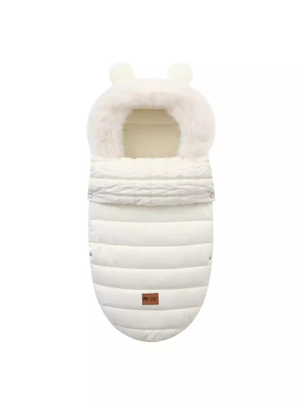 Miegmaišis kūdikiams vežimėlyje – aploksnės stilius, žiema, užpildas poliesterio medvilnė, įdėklas poliesterio pluoštas, pastovi temperatūra