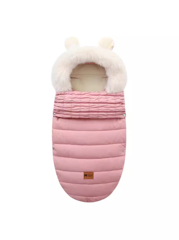 Miegmaišis kūdikiams vežimėlyje – aploksnės stilius, žiema, užpildas poliesterio medvilnė, įdėklas poliesterio pluoštas, pastovi temperatūra