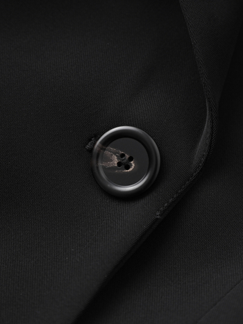 Женски блейзър Slim-Fit Tailored с Notched Lapel, еднобортно с две копчета, антибръчваща тъкан от полиестер и спандекс