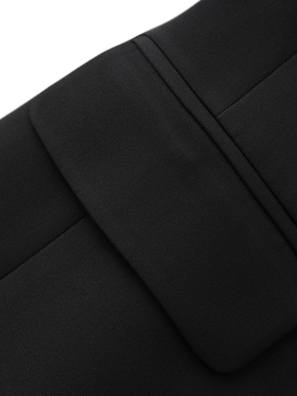 Женски блейзър Slim-Fit Tailored с Notched Lapel, еднобортно с две копчета, антибръчваща тъкан от полиестер и спандекс