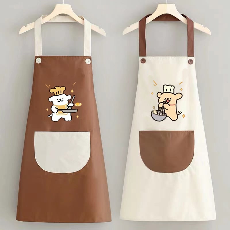 Șorț de bucătar PVC, impermeabil și rezistent la ulei, cu design Cartoon/Anime