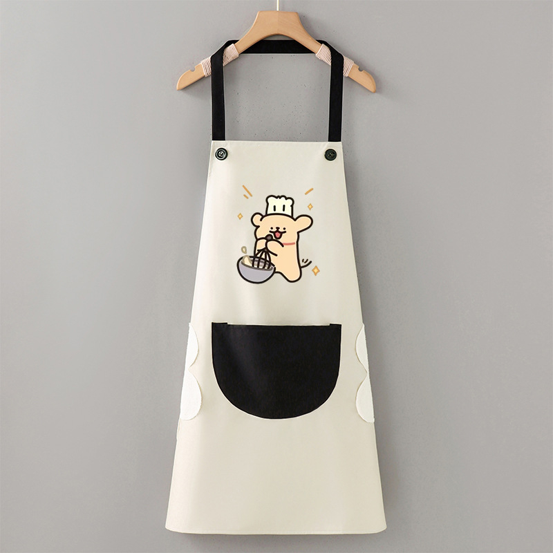 Șorț de bucătar PVC, impermeabil și rezistent la ulei, cu design Cartoon/Anime