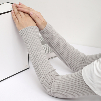 Unisex garie apakšdelma ar puse pirkstu, silti, poliesters, vienkrāsains raksts, ziemas un rudens sezonai