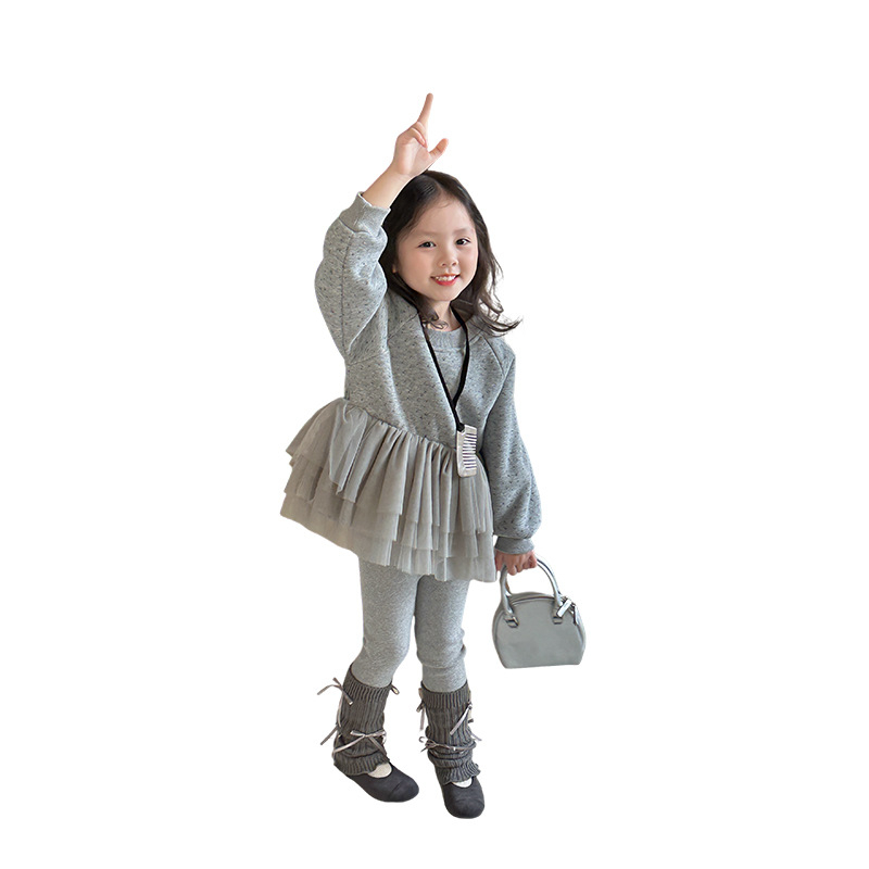 Pantaloni pentru fete cu căptușeală din fleece, fleece integrat, 95% bumbac, talie medie, iarnă 2025, copii 3–8 ani