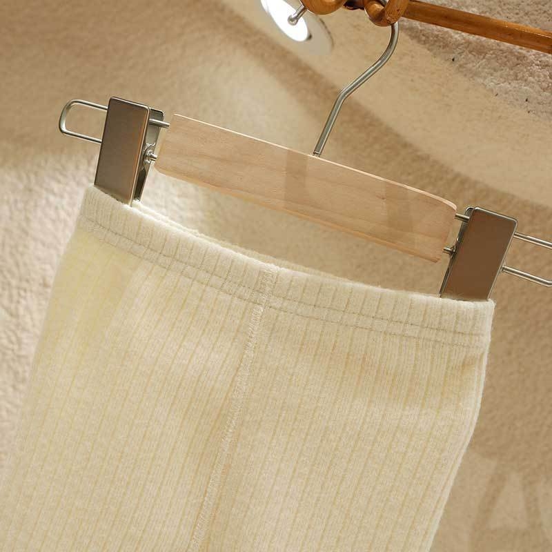 Koreai stílusú babaleggings kötött anyagból, középső derekú, 65% poliészter, 1–3 éveseknek, tavasz–ősz