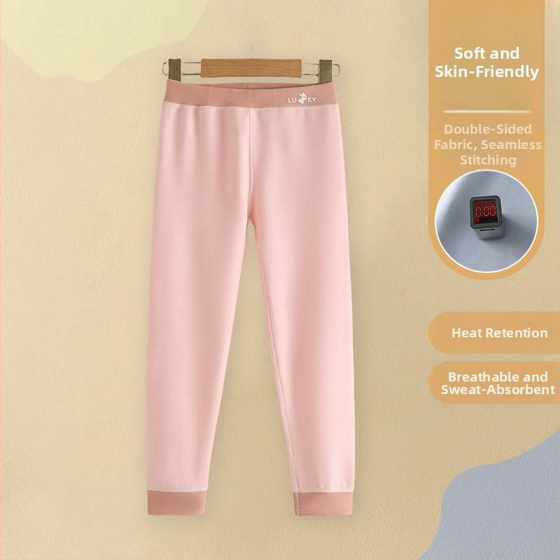 Vaikų fleece kelnės rudens-žiemos laikotarpiui, unisex, vidurio juosmuo, 85% poliesteris, vokiškas flisas, modelis MDY-03, amžius 3–8 m., saugumo klasė A