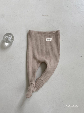 Unisex zimske dječje tajice s flis unutarnjim dijelom, 85% pamuk, srednji pojas, korejskog stila, za dob 1–3 godine