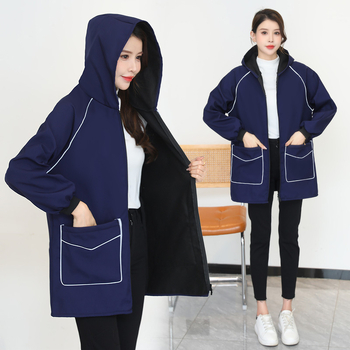 Pregača za kuhinju bez rukava, otporna na mrlje, jednostavan stil