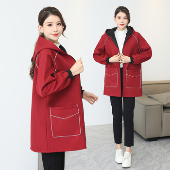 Pregača za kuhinju bez rukava, otporna na mrlje, jednostavan stil