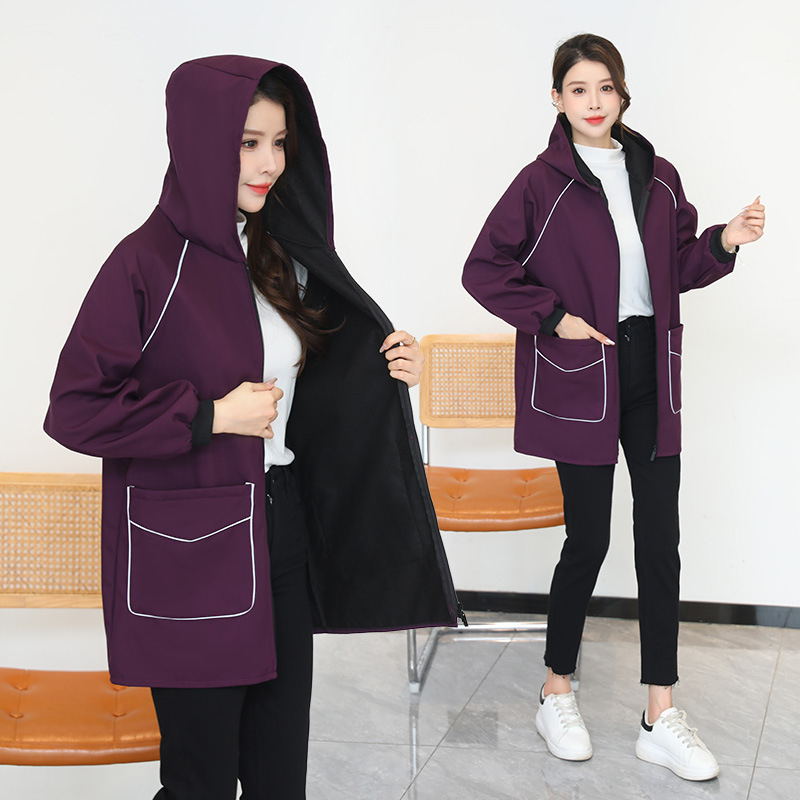 Pregača za kuhinju bez rukava, otporna na mrlje, jednostavan stil