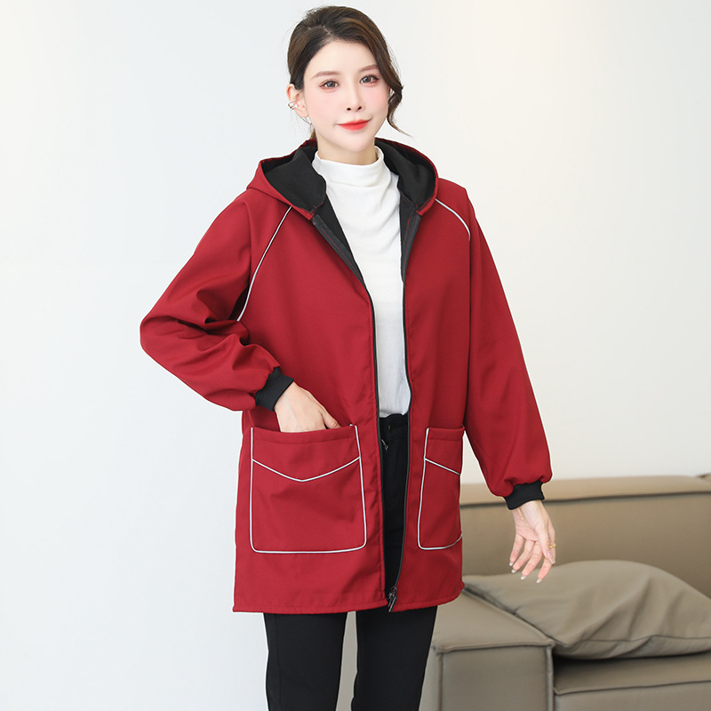 Pregača za kuhinju bez rukava, otporna na mrlje, jednostavan stil