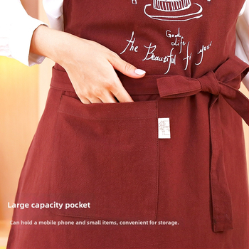 Puuvillane põlle, varrukateta, plekikindel, minimalistlik disain, kaasaegne stiil