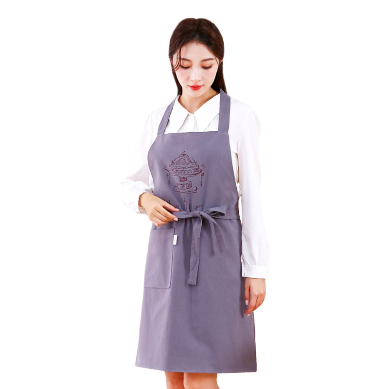 Puuvillane põlle, varrukateta, plekikindel, minimalistlik disain, kaasaegne stiil