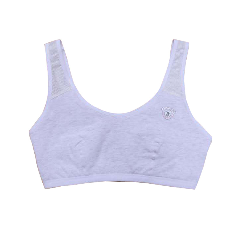 Dječji grudnjak – pamuk, puni košarica, tanke preformirane košarice, bez žice, čvrste dvostruke naramenice