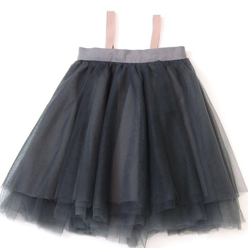 Vaikų princesės stiliaus organzos sijonas su medvilnine įdėklu, vasara, amžius 1-3 metai