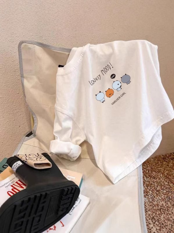 Gyerekeknek készült 100% pamut hosszú ujjú póló, kerek nyakú, puha felület, uniszex, egyszínű dizájn, tavasz- és ősz idejére