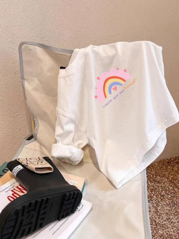 Gyerekeknek készült 100% pamut hosszú ujjú póló, kerek nyakú, puha felület, uniszex, egyszínű dizájn, tavasz- és ősz idejére