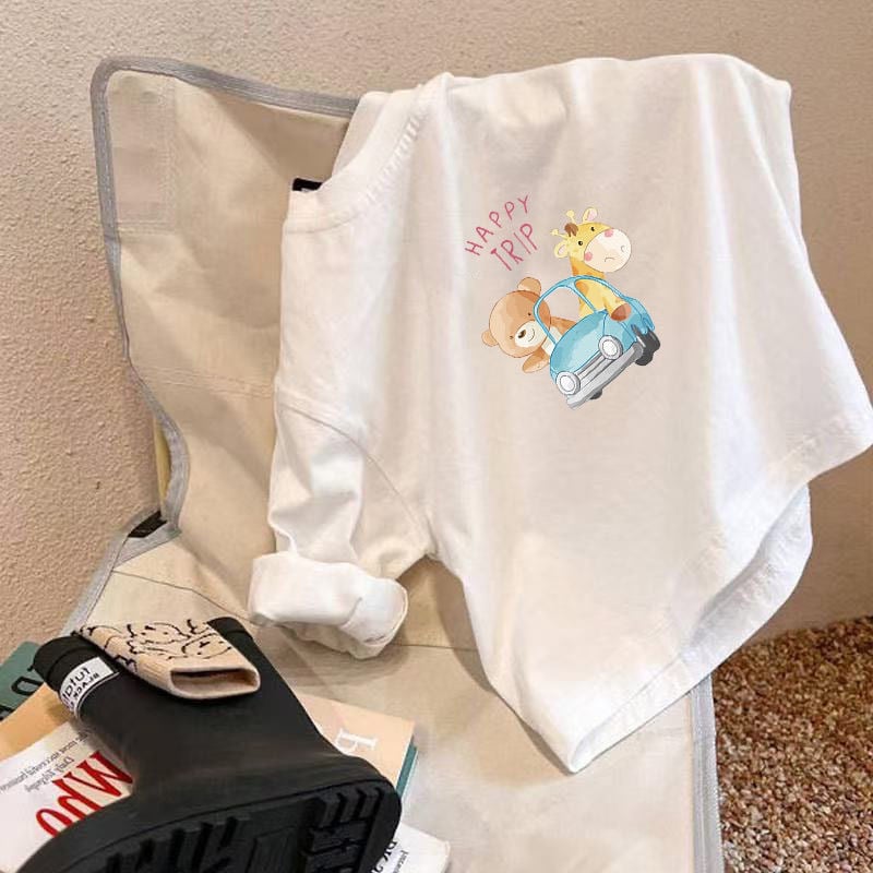 Gyerekeknek készült 100% pamut hosszú ujjú póló, kerek nyakú, puha felület, uniszex, egyszínű dizájn, tavasz- és ősz idejére