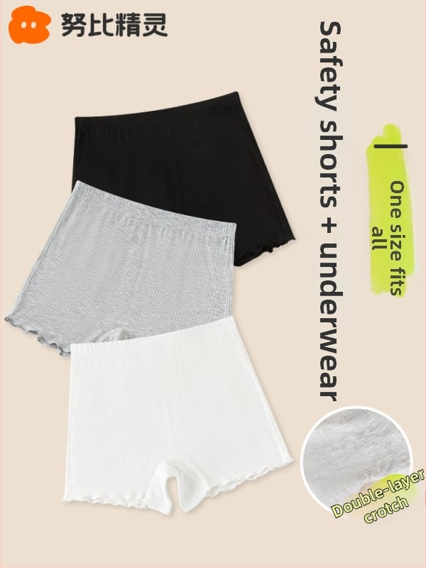 Mergaitėms medvilninės apatinių kelnaitės su saugiais šortais 2-in-1, 92% medvilnė, amžius 3–8 metai, Nubi Elf