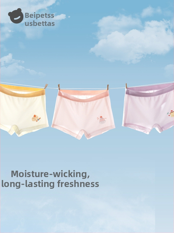 Betides Mergaitėms boxer kelnaitės iš nailono/elastano 82.9%/17.1%, 3–8 metų, vasara 2025