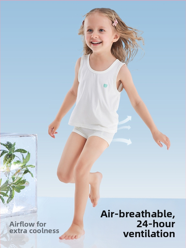 Betides Mergaitėms boxer kelnaitės iš nailono/elastano 82.9%/17.1%, 3–8 metų, vasara 2025