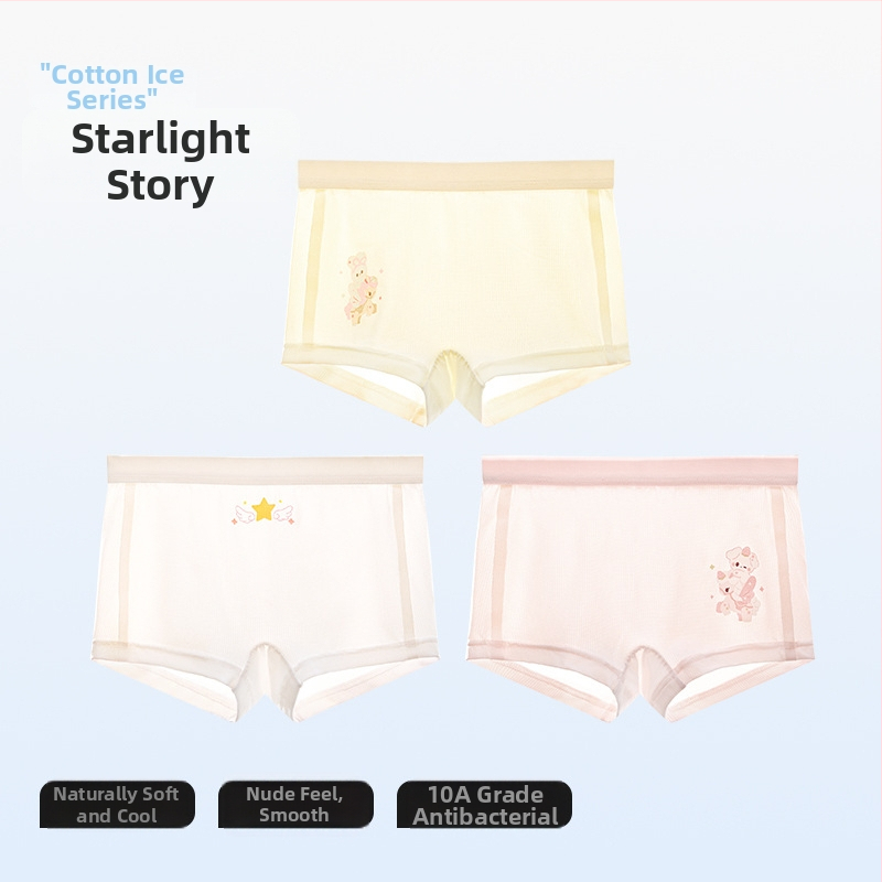 Betides Mergaitėms boxer kelnaitės iš nailono/elastano 82.9%/17.1%, 3–8 metų, vasara 2025