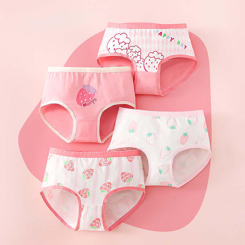 Mergaitėms skirtos medvilninės kelnaitės, klasė A, 95% medvilnė 5% elastanas, amžius 3–8 metų, prekė Lu Tong Dream