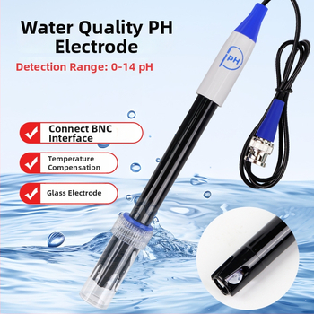 Earthworm PR201 pH jutiklis, pH kompleksinis elektroda vandens kokybės greitajam analizei, 0–14 pH diapazonas, 0,02 pH tikslumas