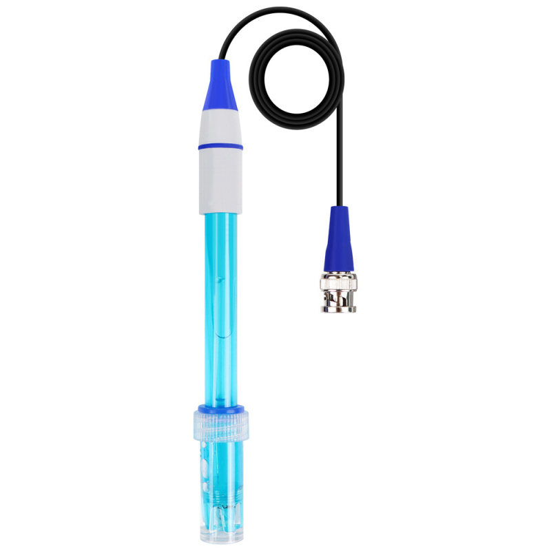 PR201 pH-szenzor, pH-kompozit elektróda vízminőségi gyorsanalizátorhoz, 0–14 pH tartomány, 0,02 pH pontosság, Earthworm