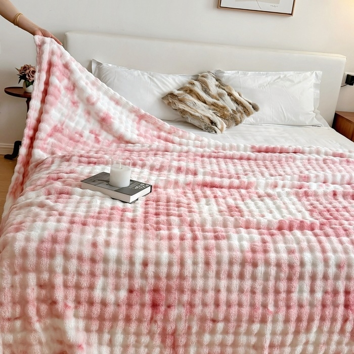 Jänku-plüüsi tekk beebidele ja koju, 1000 g, kevad-sügis, kaasaegne minimalistlik stiil