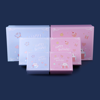 Gimtadienio dovanos dėžutė — vario plokštelė + pilkas kartonas, dovanų įpakavimas