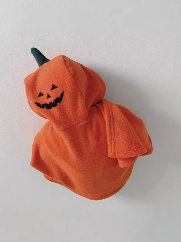 Παιδικός μανδύας σε κορεατικό στυλ με μοτίβο καρτούν, φλις πολυεστερικού υλικού, 100% πολυεστέρας, μονόβρατσο κλείσιμο, κουκούλα μη αποσπώμενη.