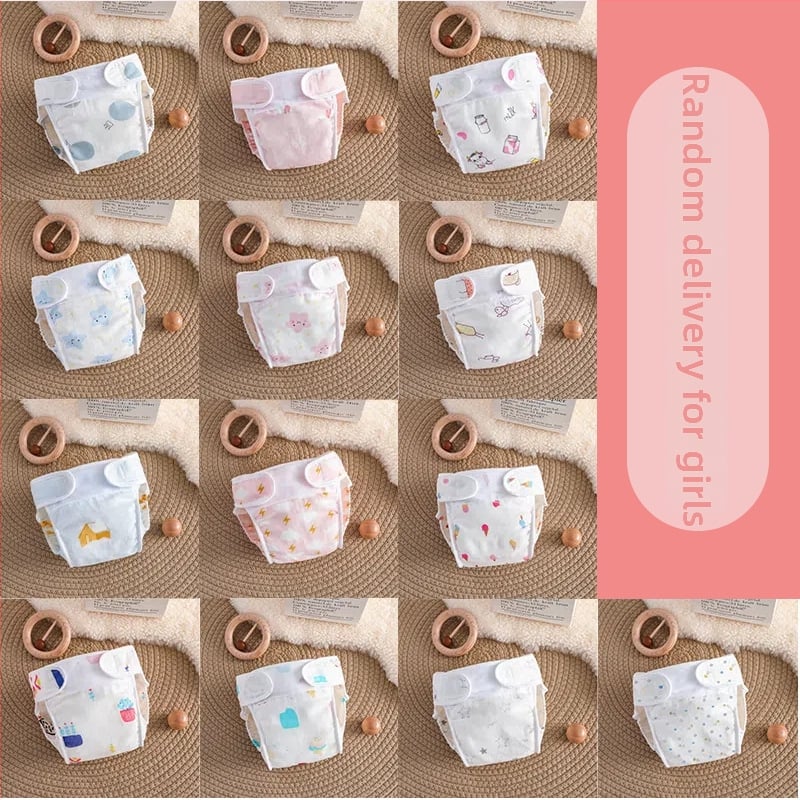 Vaikų treniravimo kelnaitės kategorija A – vandeniui atspari marle, skalbiasi, šoninio nuotėkio apsauga, amžiaus grupė 0–6 mėn, 6–12 mėn, 1–3 m; tinka 15 kg+