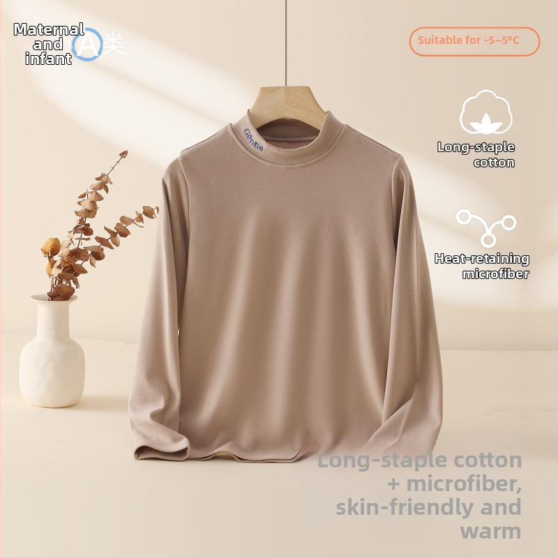 Veľkí chlapci: Teplé základné vrchné oblečenie — bezpečnostná trieda A, materiál: 40% regenerovaná celulózová vlákna, 27% akryl, 26% bavlna, 7% elastan, polovičný vysoký golier, bez kapucne, pre 8+ rokov