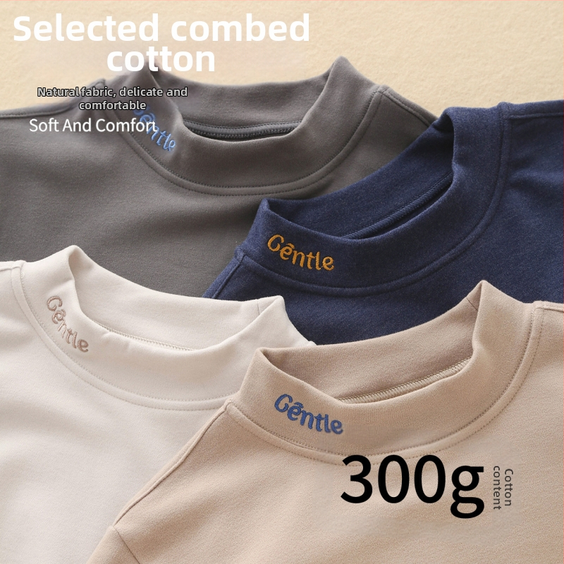 Veľkí chlapci: Teplé základné vrchné oblečenie — bezpečnostná trieda A, materiál: 40% regenerovaná celulózová vlákna, 27% akryl, 26% bavlna, 7% elastan, polovičný vysoký golier, bez kapucne, pre 8+ rokov