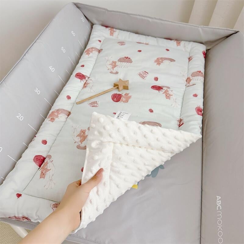 Bestme zīdaiņu matrača paliktnis ar Silk Cotton pildījumu un tīru kokvilnas audumu, raksts Seal Sailor, zīdaiņiem