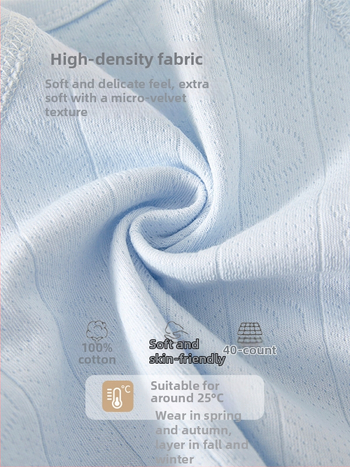 100% puuvillane beebide tops kapuutsita, ümmarguse kaelusega, 0–12 kuud, pehme kangas