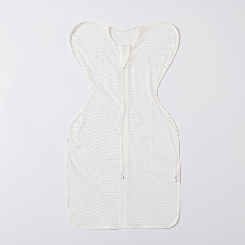 Kūdikio kokono tipo miego maišelis iš medvilnės, vidinis pamušalas iš grynos medvilnės, nailono užtrauktukas, tinkamas vasaros, pavasario ir rudens laikui, saugumo klasė A