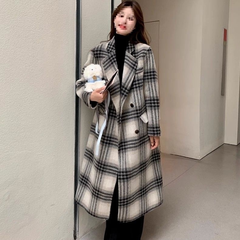 Dámsky Chenille kabát so Spandexom, japonsko-kórejský casual štýl, krátky strih, voľný strih, golier typu saka