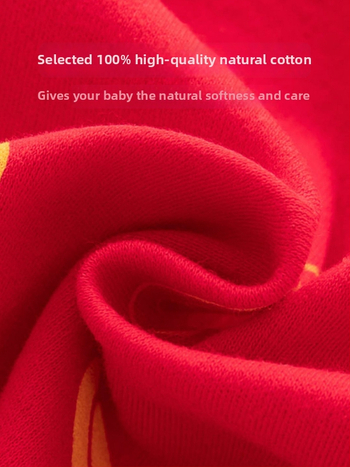 JOYNCLEON kūdikių marškinėliai su apvaliu kaklu, 100% medvilnė, be gobtuvo, tinkami kūdikiams (0–12 mėn), žiemos leidimas 2025