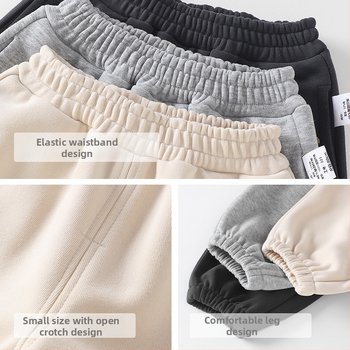 Laste igapäevased puuvillased püksid karikatuurimustriga, elastne vöö, pikad, 1–3-aastastele